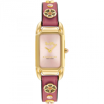 Ladies Coach Cadie IP Gold Tank Watch