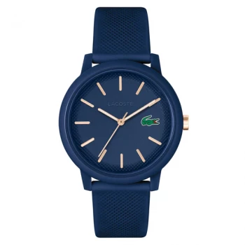 Lacoste 12.12 Blue Silicone Men's Watch