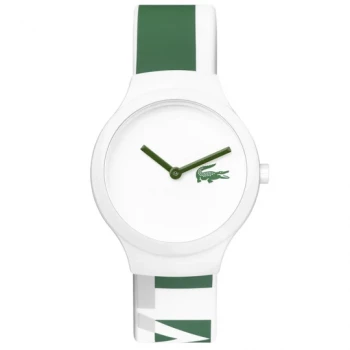 Lacoste The Goa Green & White Silicone Kids Watch